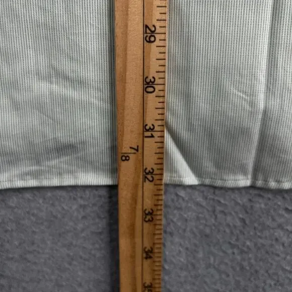 Calvin Klein Shirt Green White Striped Button Up Long Sleeve Mens 16.5 New NWT - Picture 12 of 14